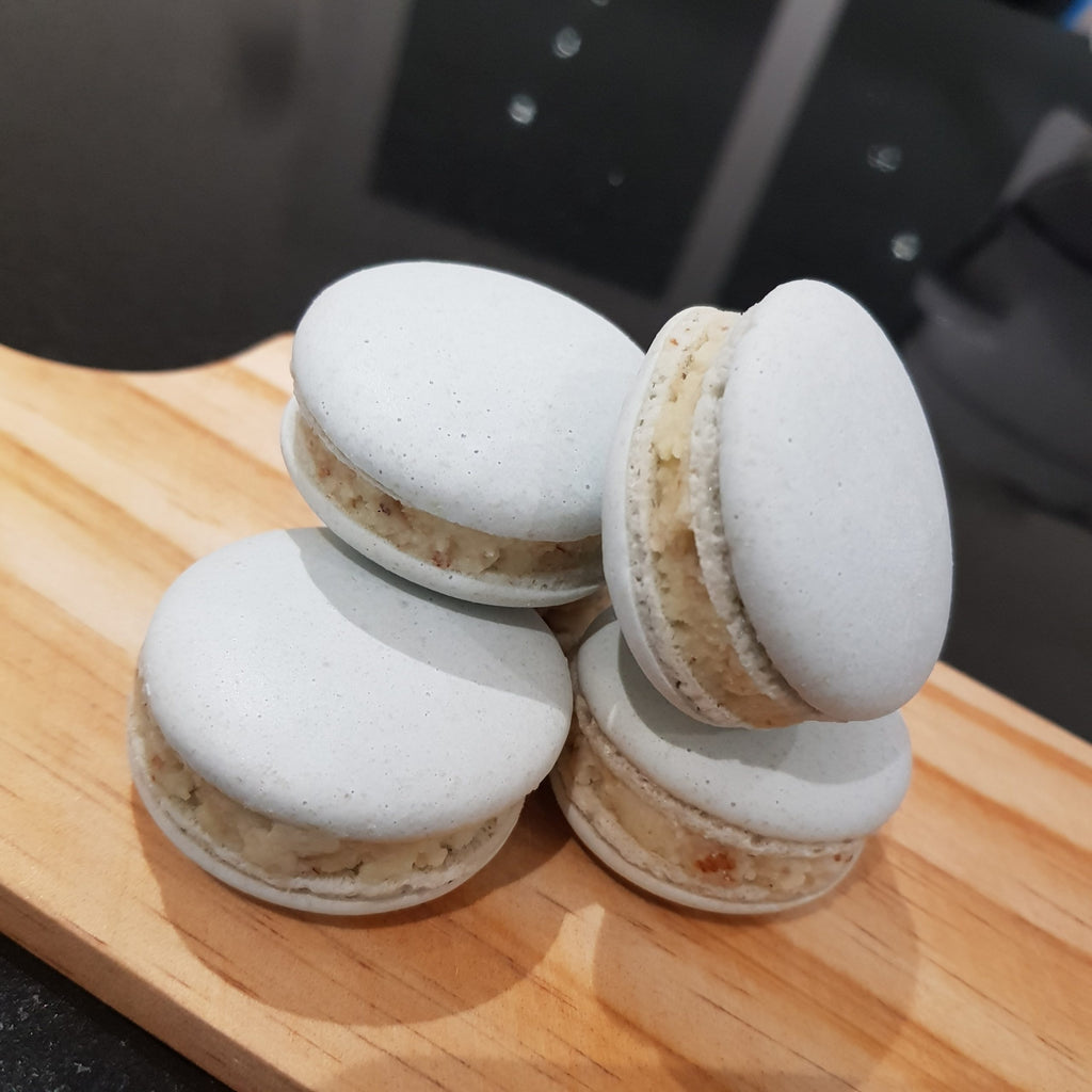 10 Barfi Filled Macarons