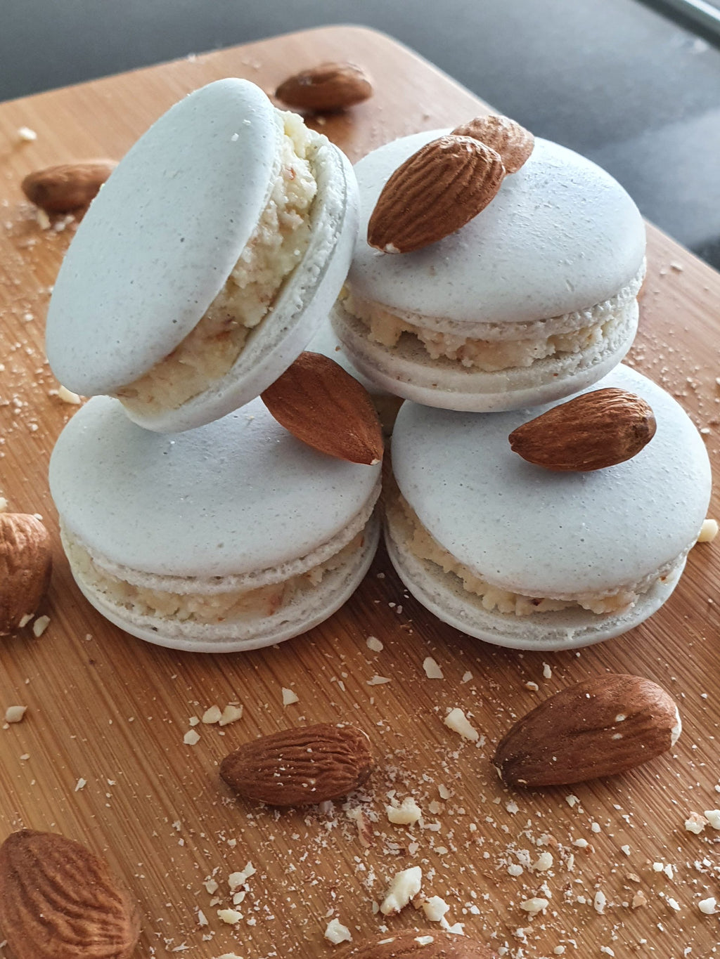 10 Barfi Filled Macarons