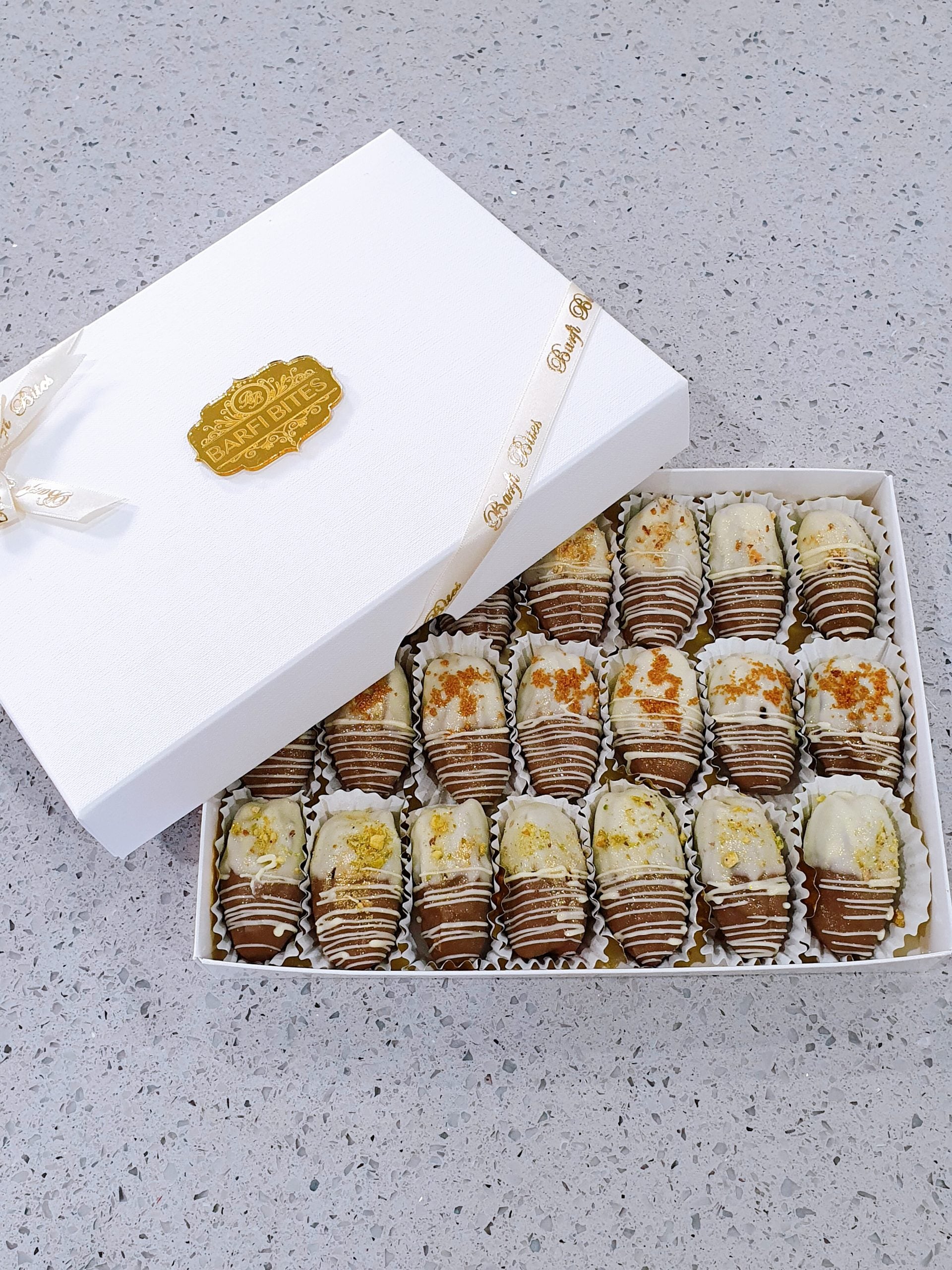 Chocolate Dipped Filled Dates