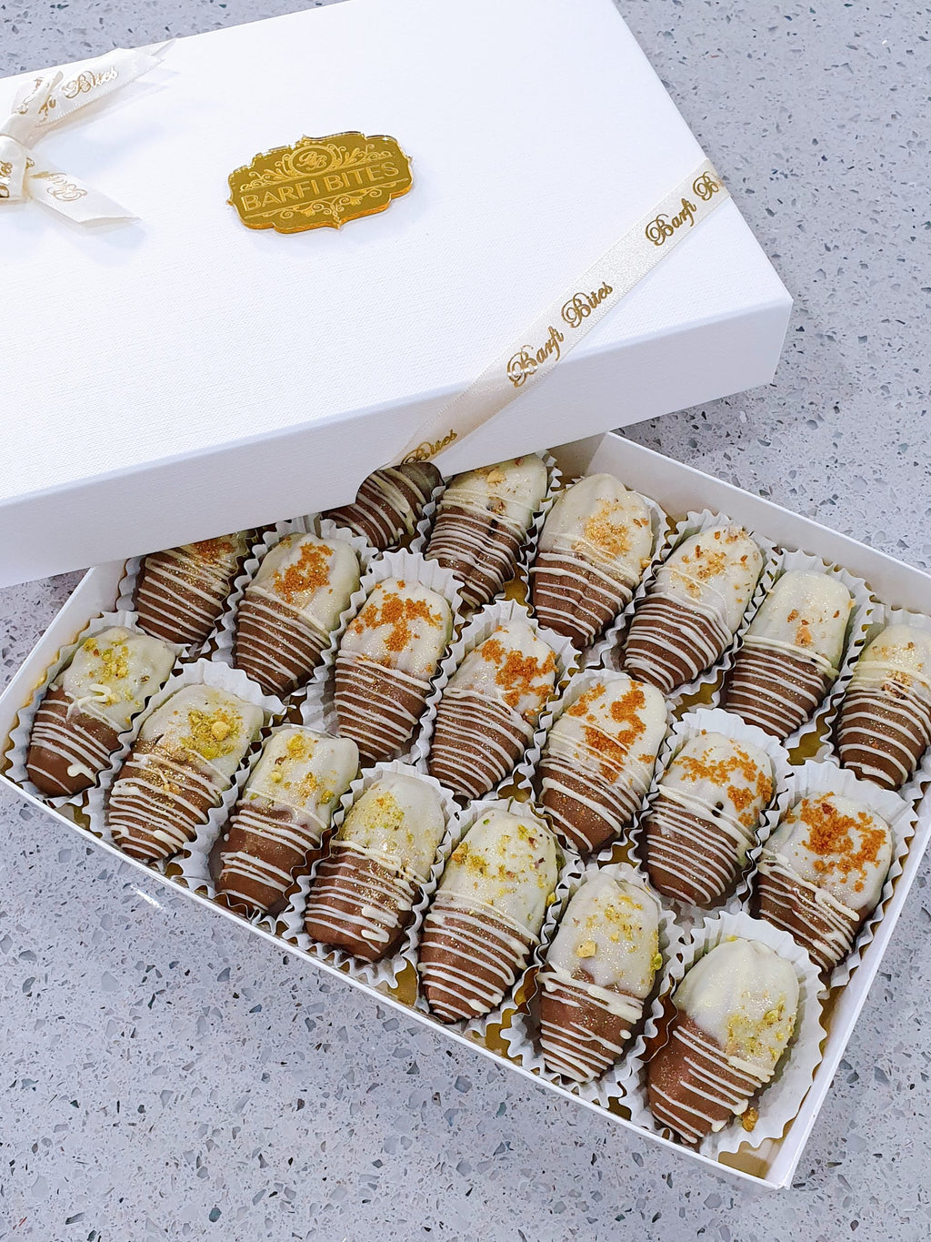 Chocolate Dipped Filled Dates