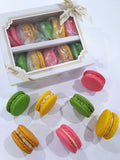 10 Barfi Filled Macarons