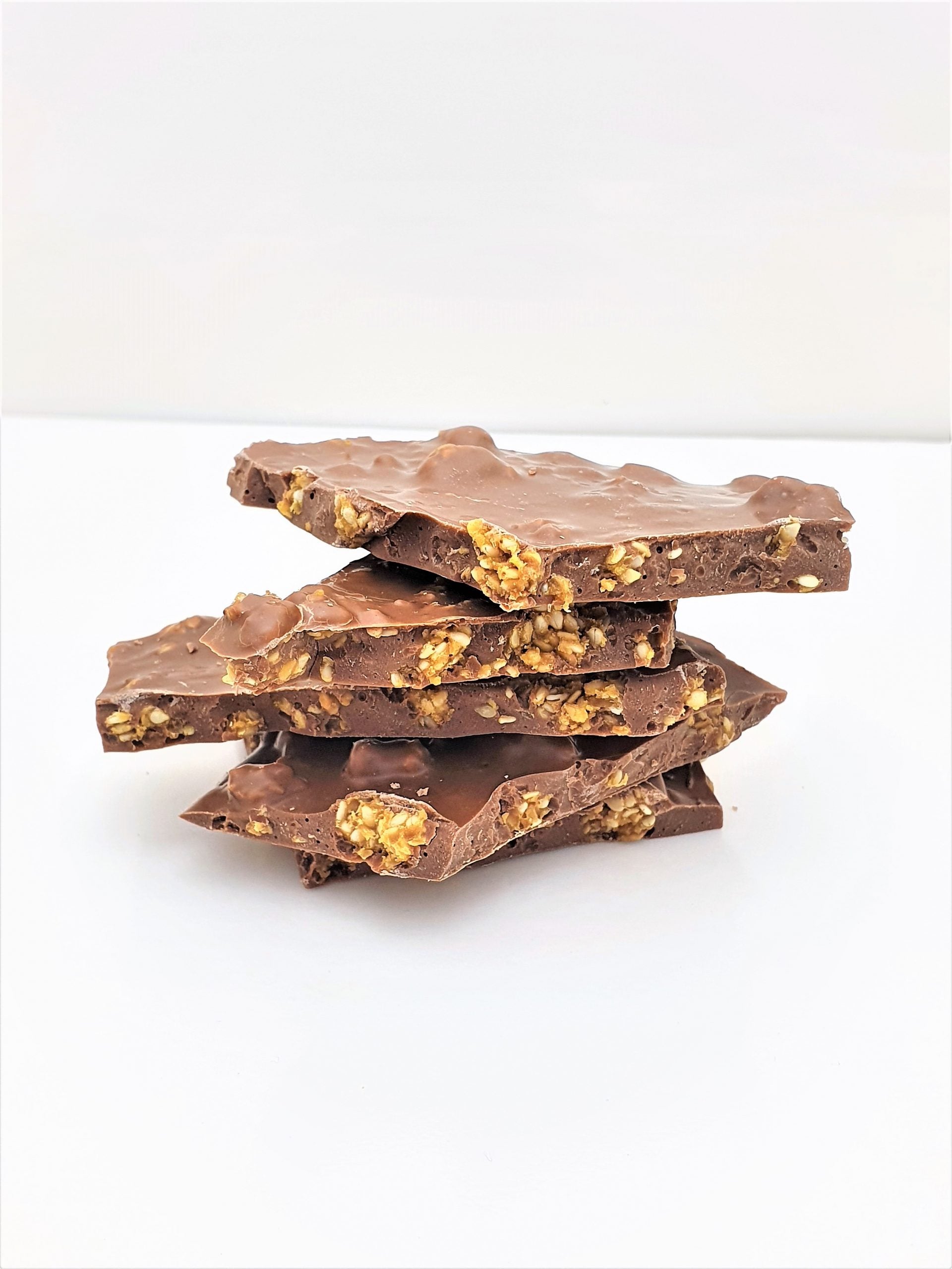Chocolate Tul Sakri (Sesame Snap) Shards