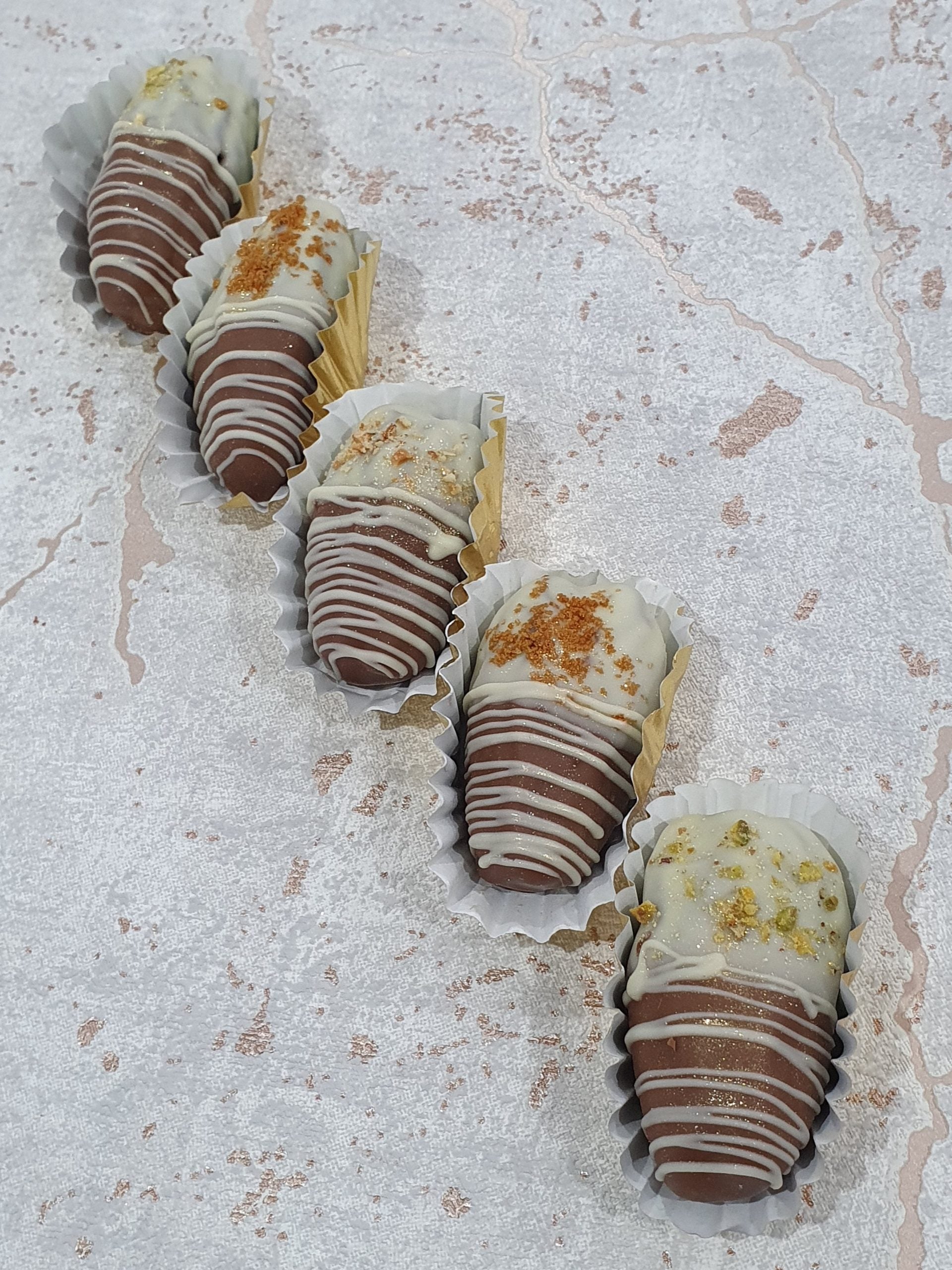 Diwali - Chocolate Dipped Filled Dates