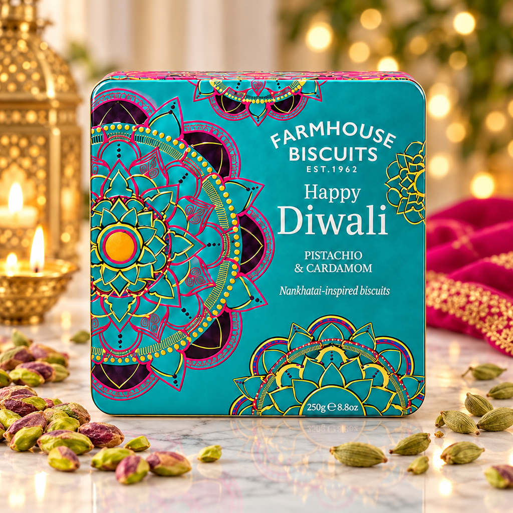 Diwali Metal Biscuit Tins