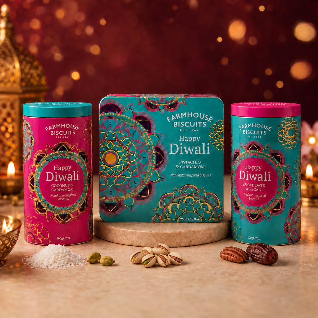 Diwali Metal Biscuit Tins