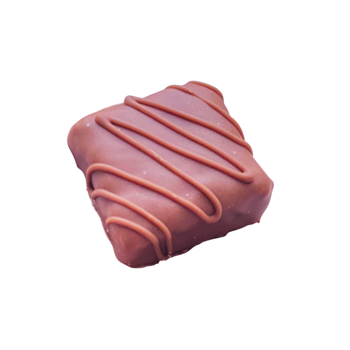 Chocolate Tul Sakri (Sesame Snap) Coated Squares