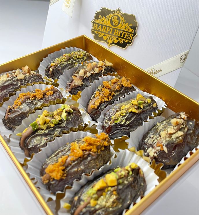 Chocolate Filled Medjool Dates.