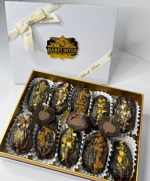 Chocolate Filled Medjool Dates.