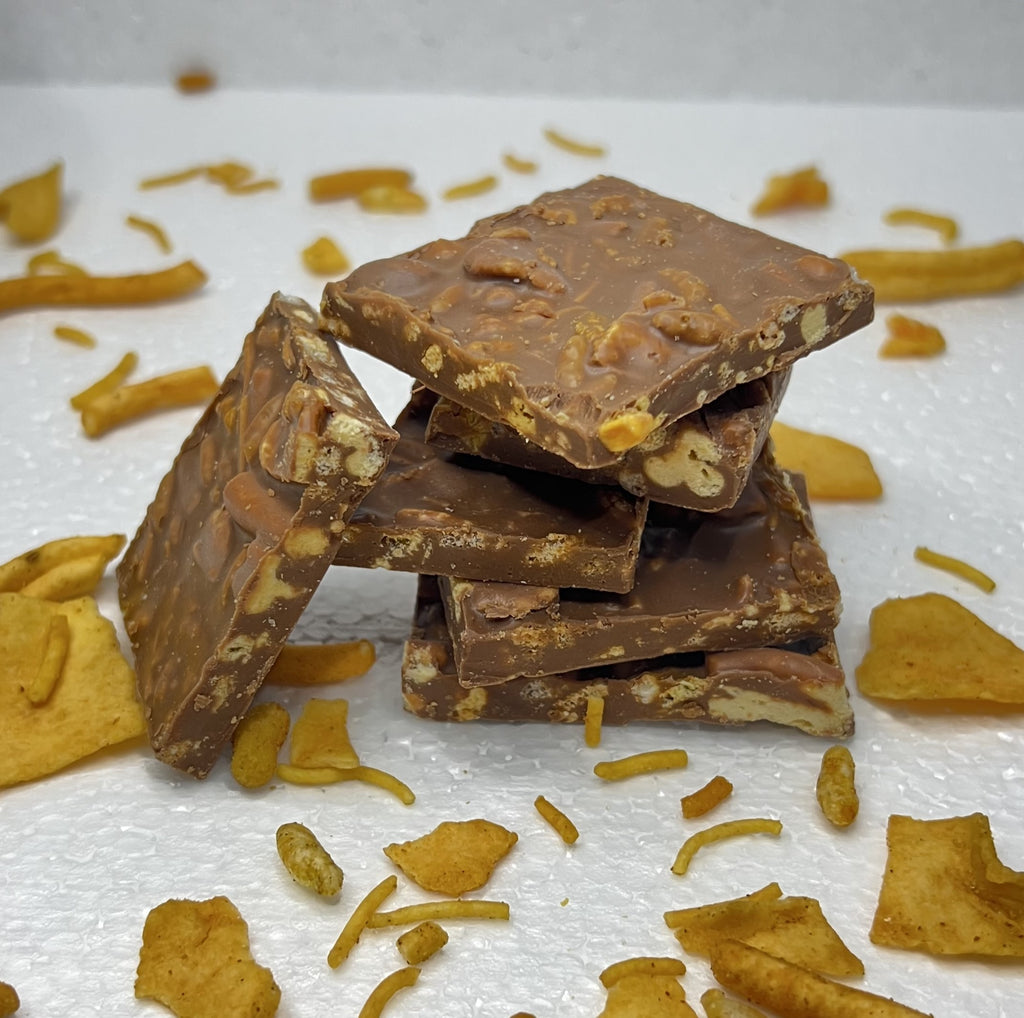 Chocolate Gathiya Shards